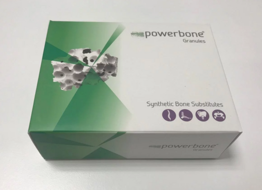 Powerbone Granulat, synthetisches Knochenersatzmaterial – 0,5 mm – 1,0 mm Körnung 1 ccm Volumen